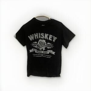Chris Stapleton Shirt Adult Small Black I Drink Whiskey And You Country Music